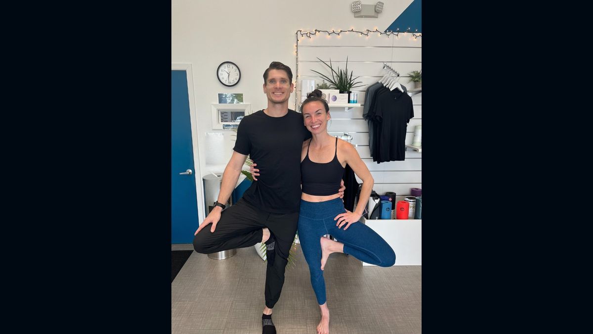 Valentine's Day Partner Yoga: Connect, Laugh & Move Together with FlowFitX Yoga!