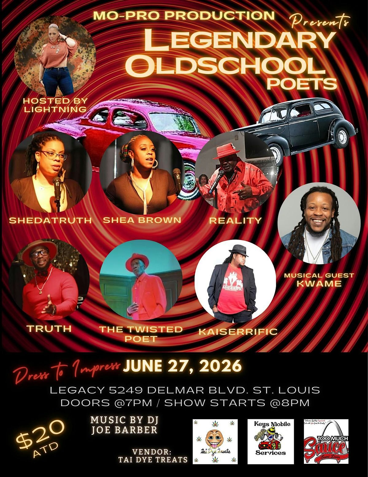 Legendary Oldschool Poets Showcase