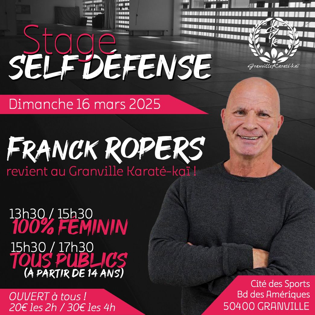 Self D\u00e9fense - Franck Ropers - 100% F\u00e9minin & Tous publics !