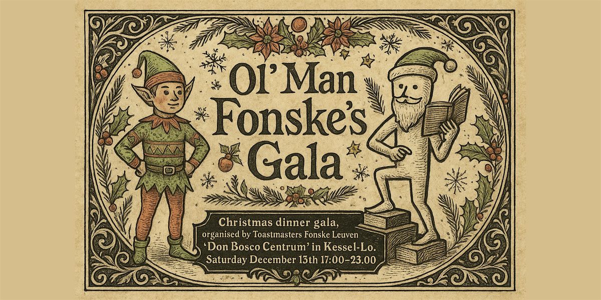 Toastmasters Fonske Leuven's ::: Xmas Dinner