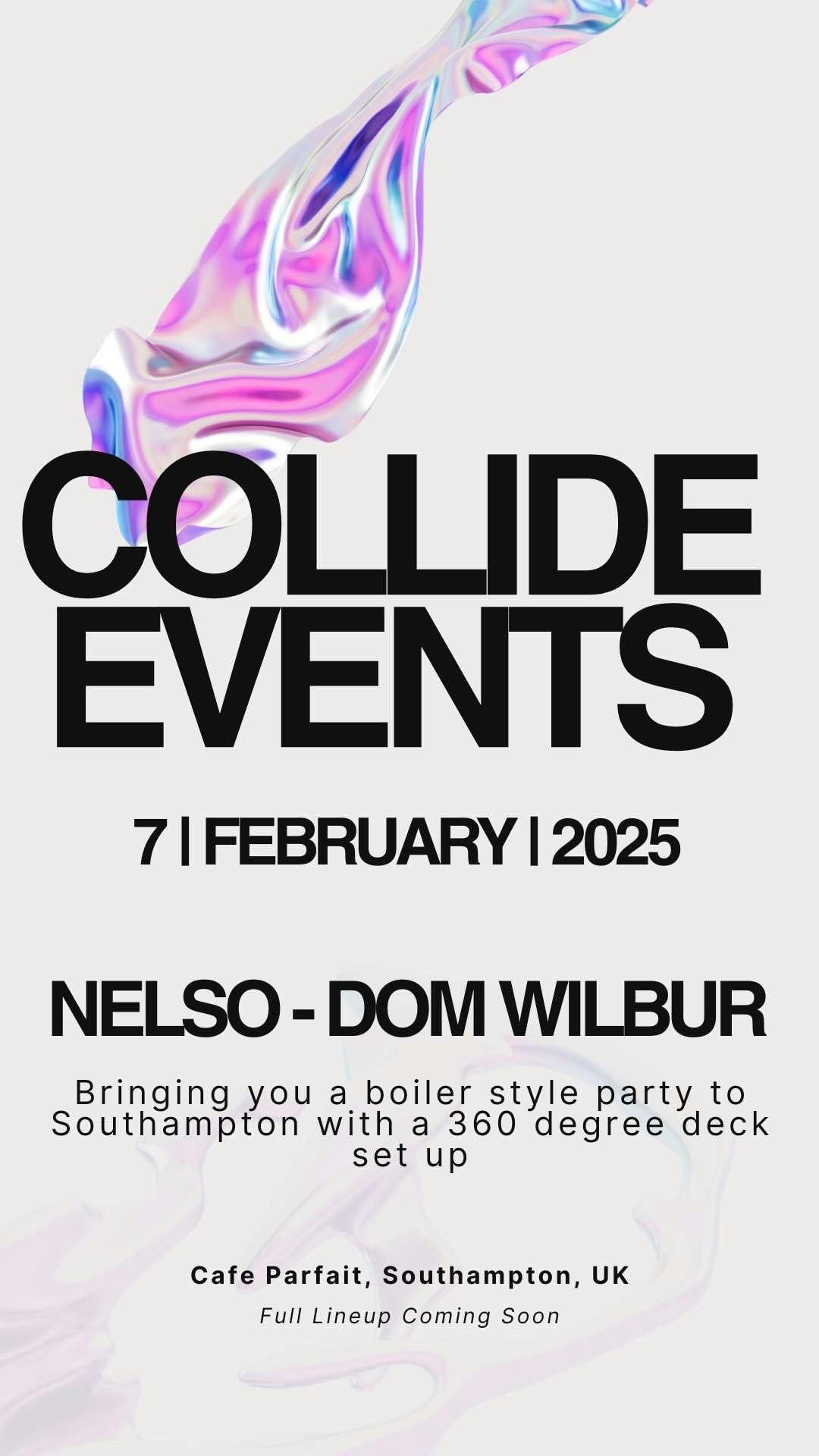 Collide events 