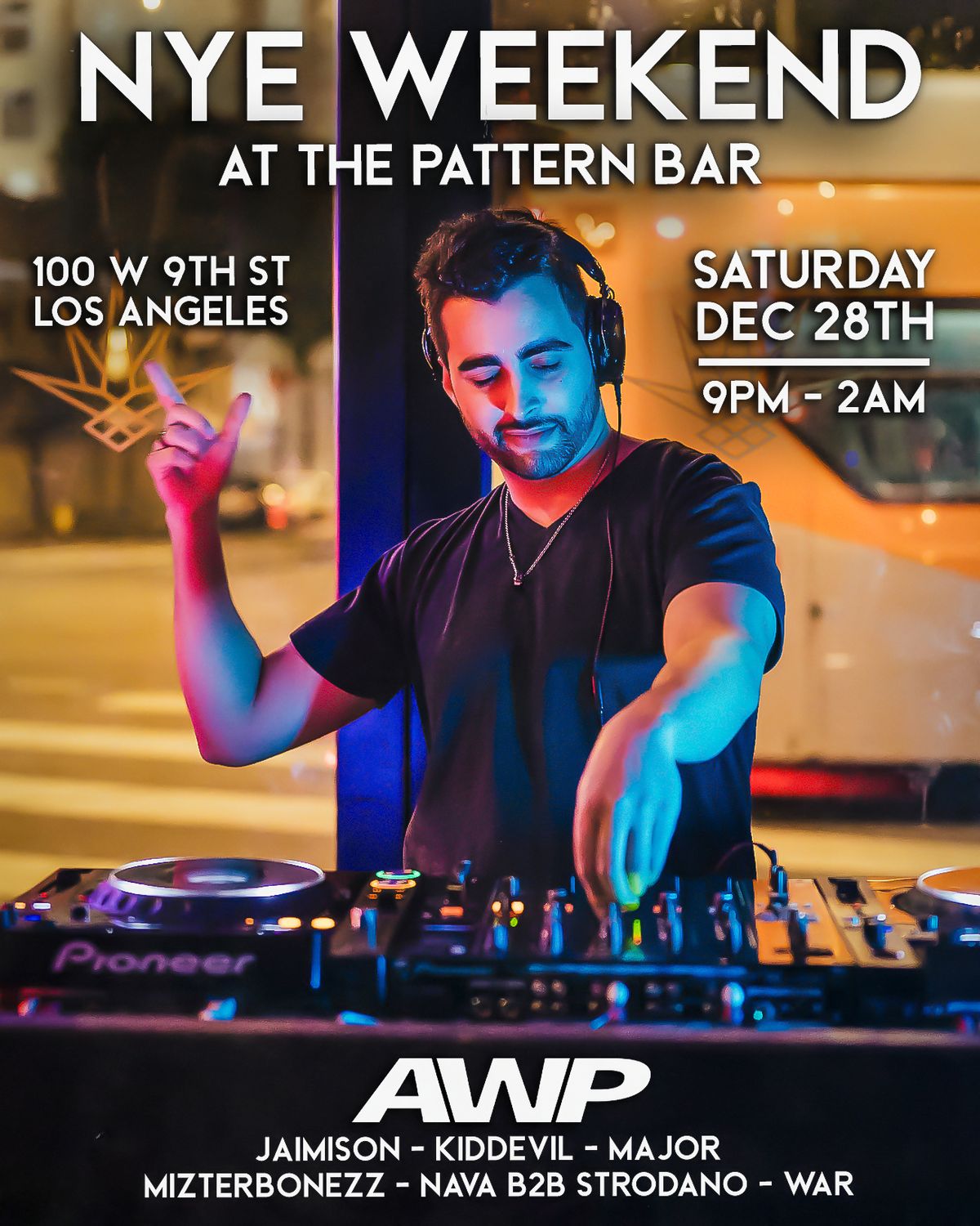 NYE Weekend At The Pattern Bar