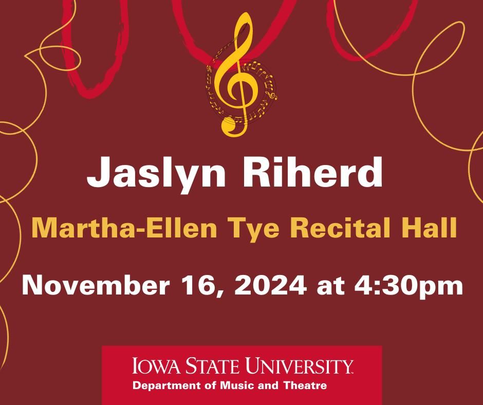 Jaslyn Riherd Senior Recital