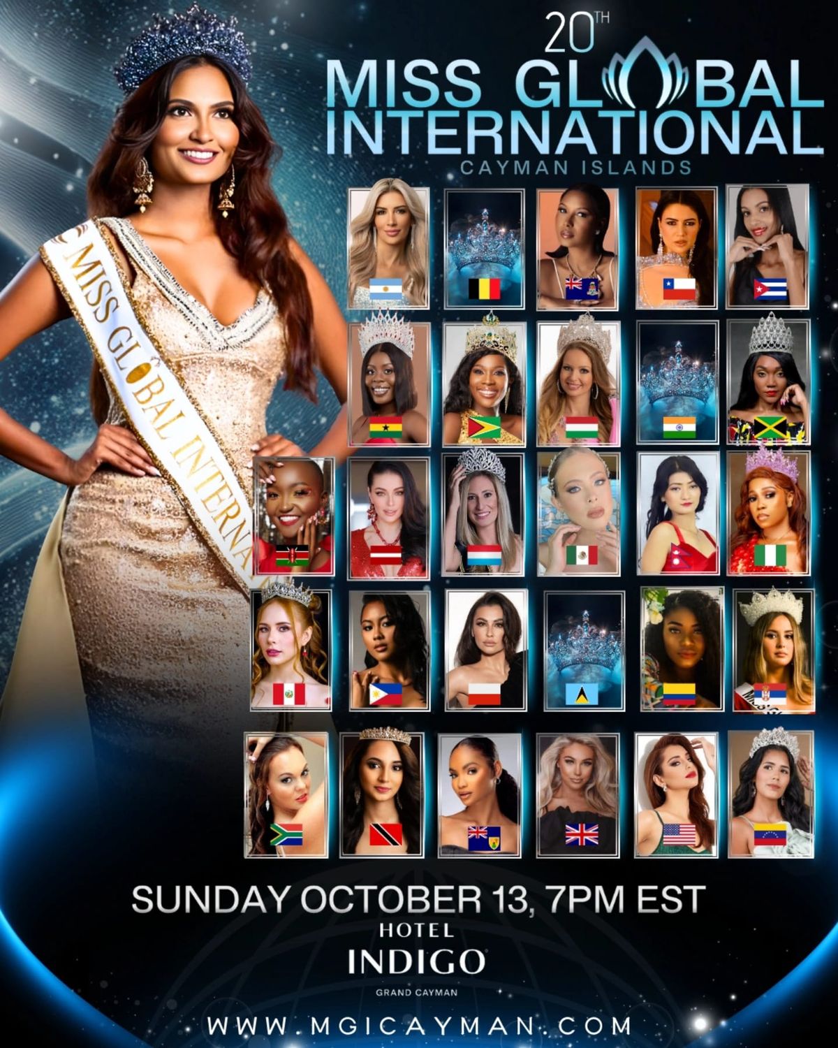 Miss Global International pageant