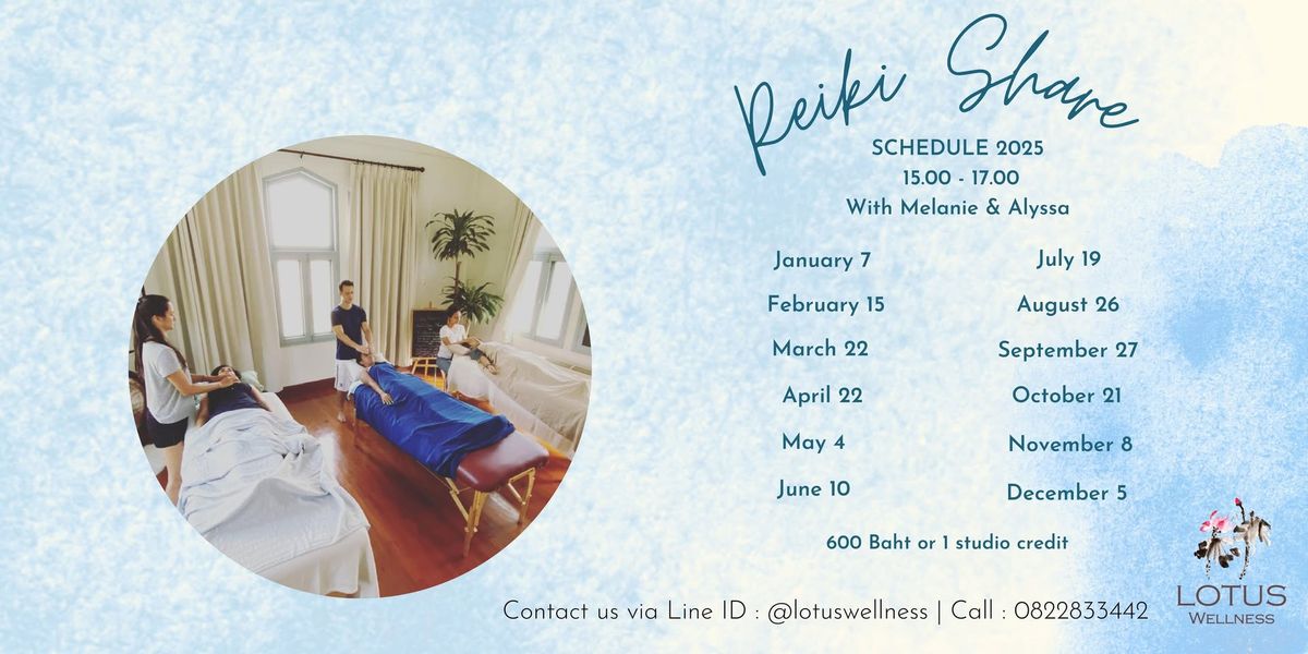 Reiki Share Community at Lotus Wellness