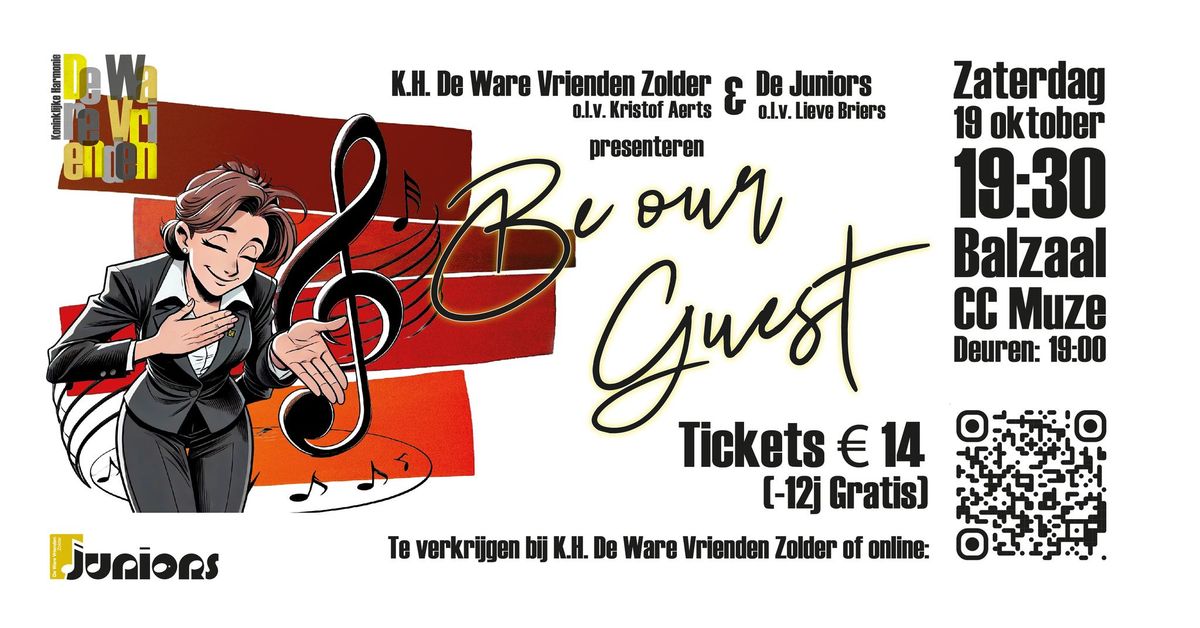 Najaarsconcert: Be Our Guest