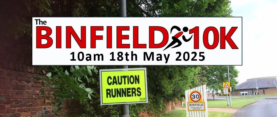 The 2025 Binfield 10k Race