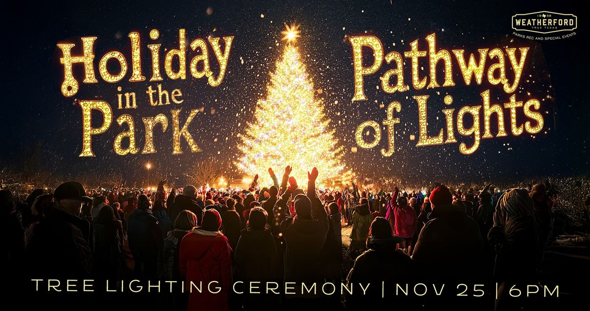 Tree Lighting Ceremony for Pathway of Lights