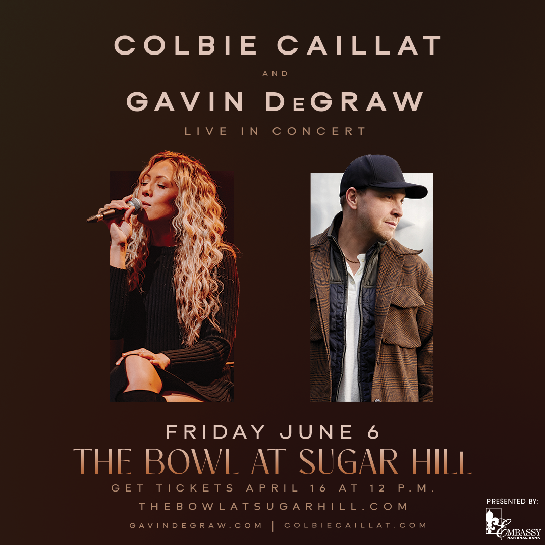 Colbie Caillat and Gavin DeGraw at Cerritos Center