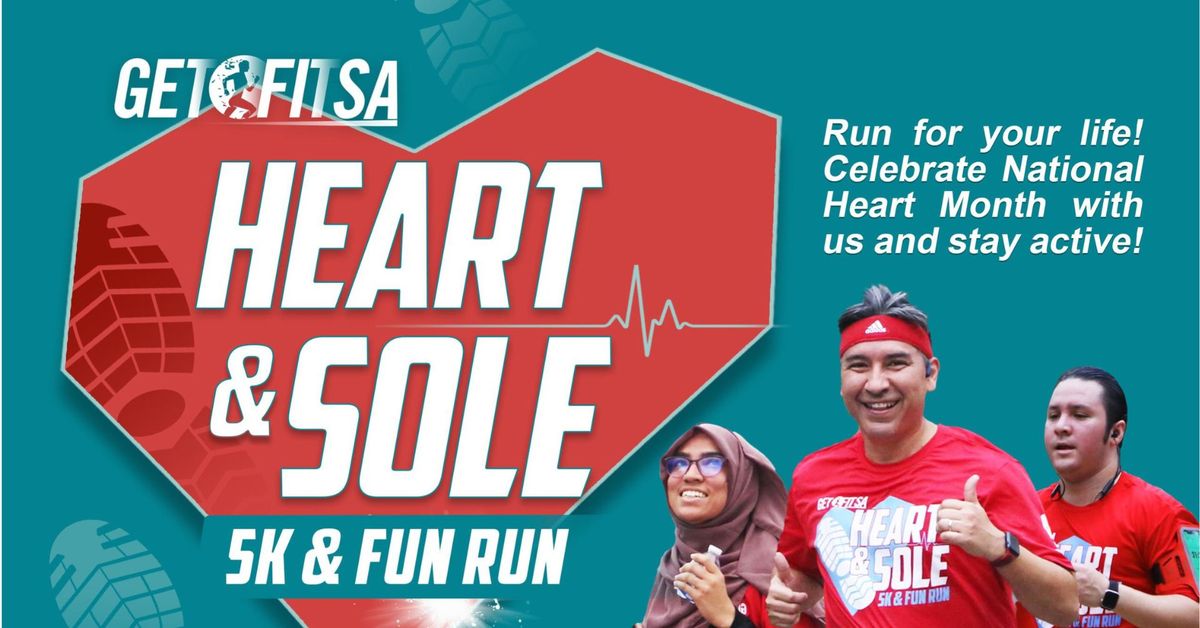 GetFitSA: Heart & Sole 5K & Fun Run