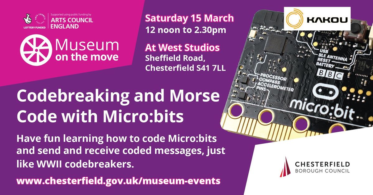 Codebreaking and Morse Code with Micro:bits Workshop