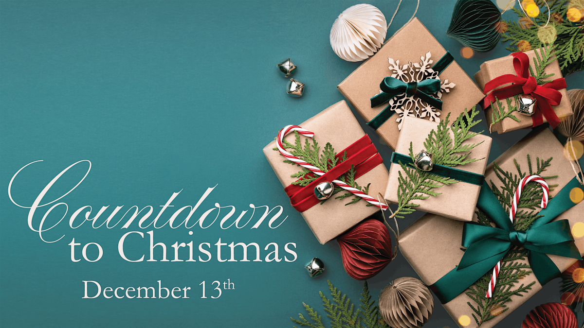 Halcyon's Countdown to Christmas Shopping Event