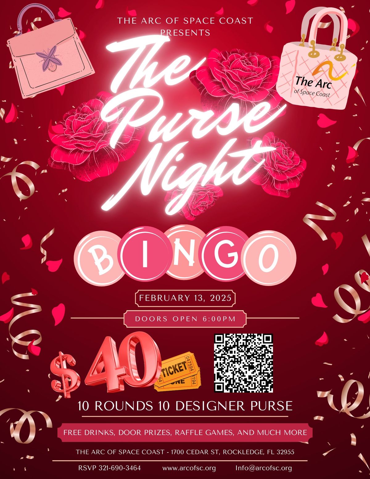 Purse Night Bingo