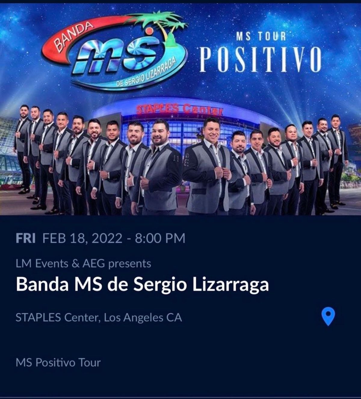 Banda MS Los Angeles Tickets
