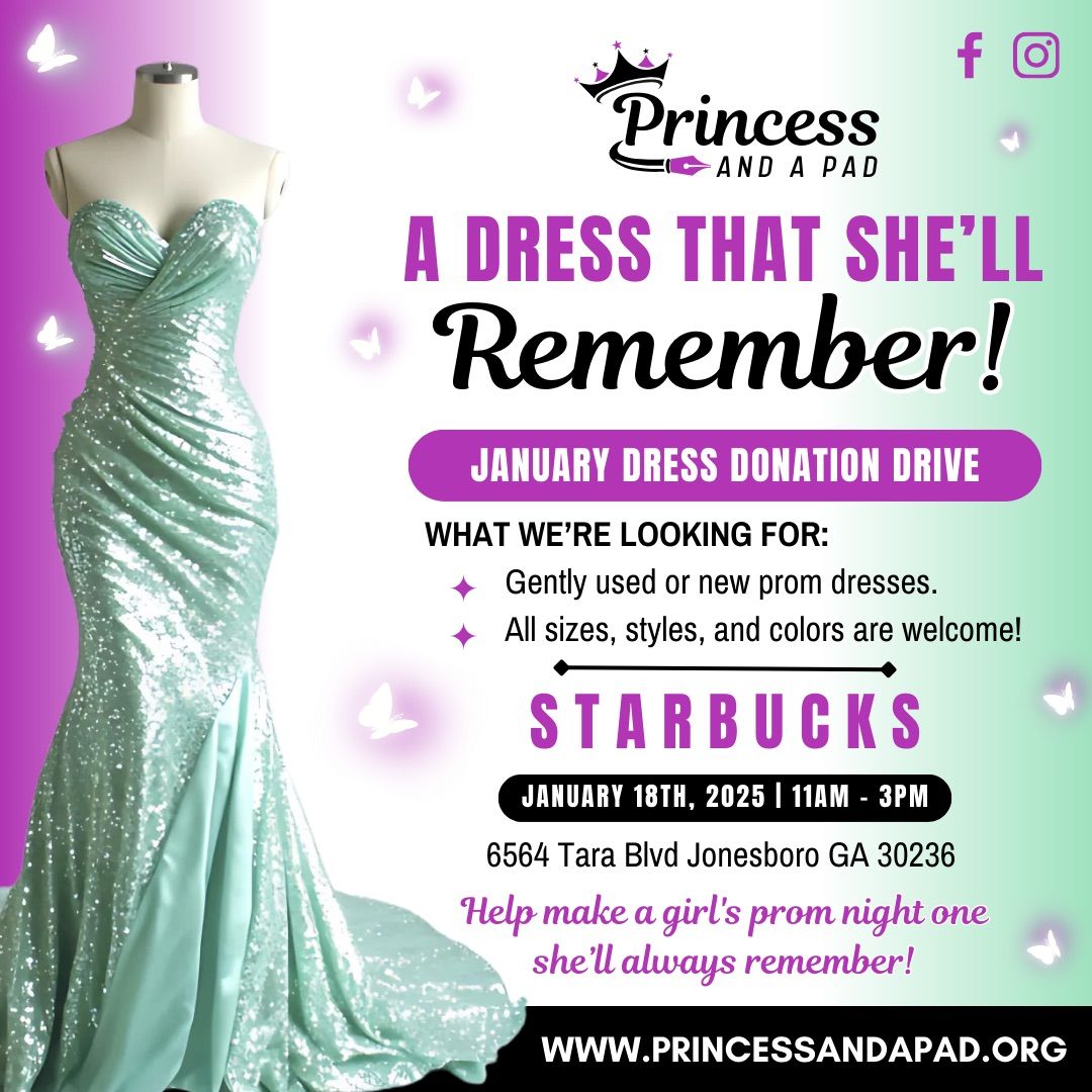 Prom Dress Donation Drive