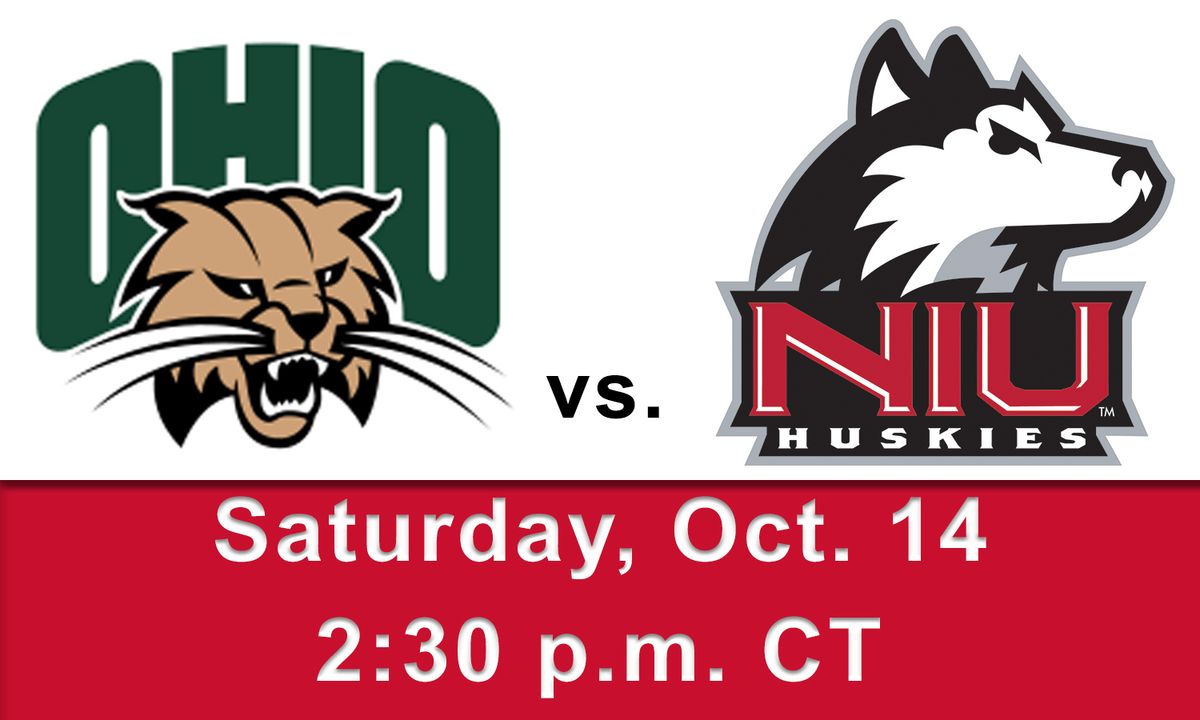 Northern Illinois Huskies at Ohio Bobcats Football
