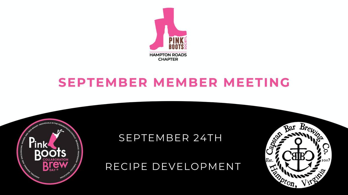 September Member Meeting