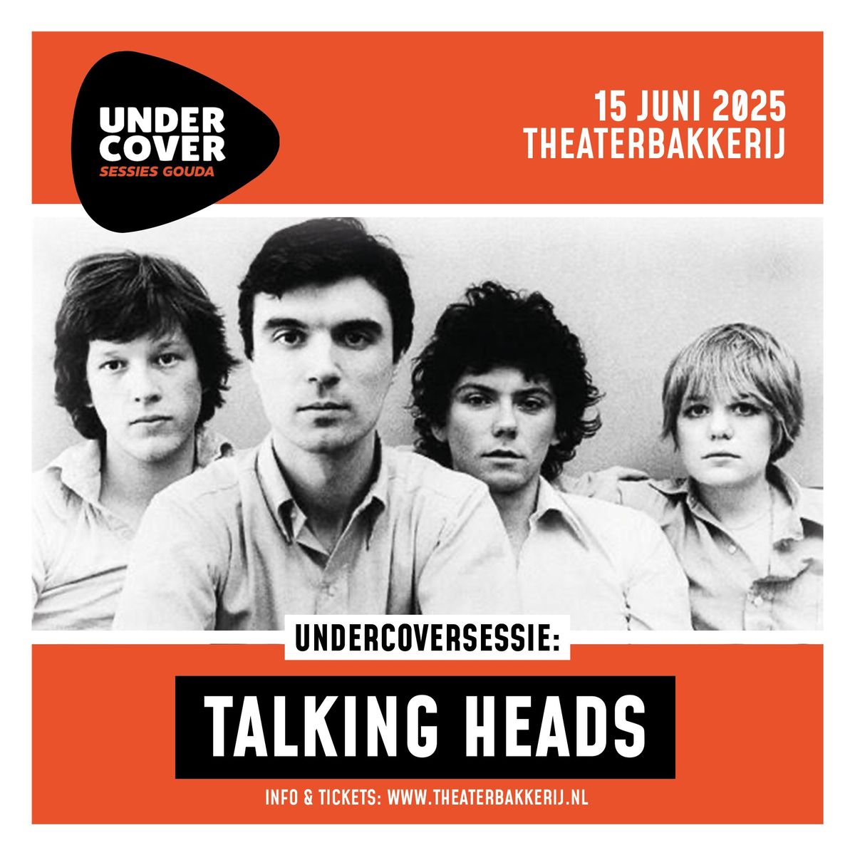 Undercoversessie: Talking Heads | De Theaterbakkerij