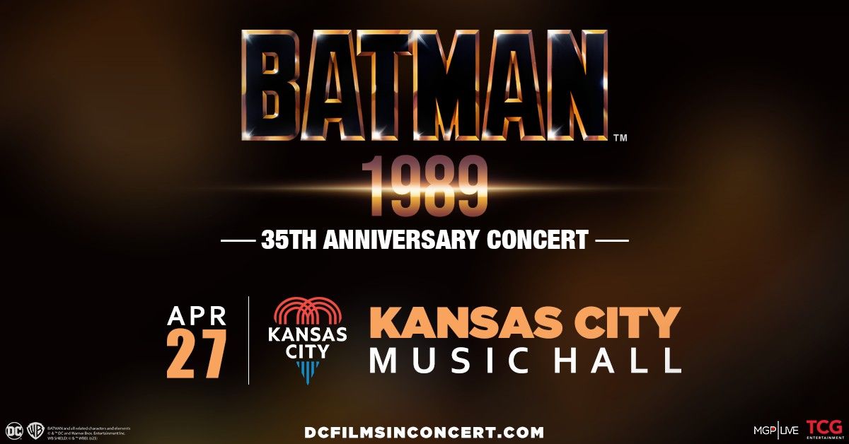 Batman (1989) 35th Anniversary Concert | Kansas City