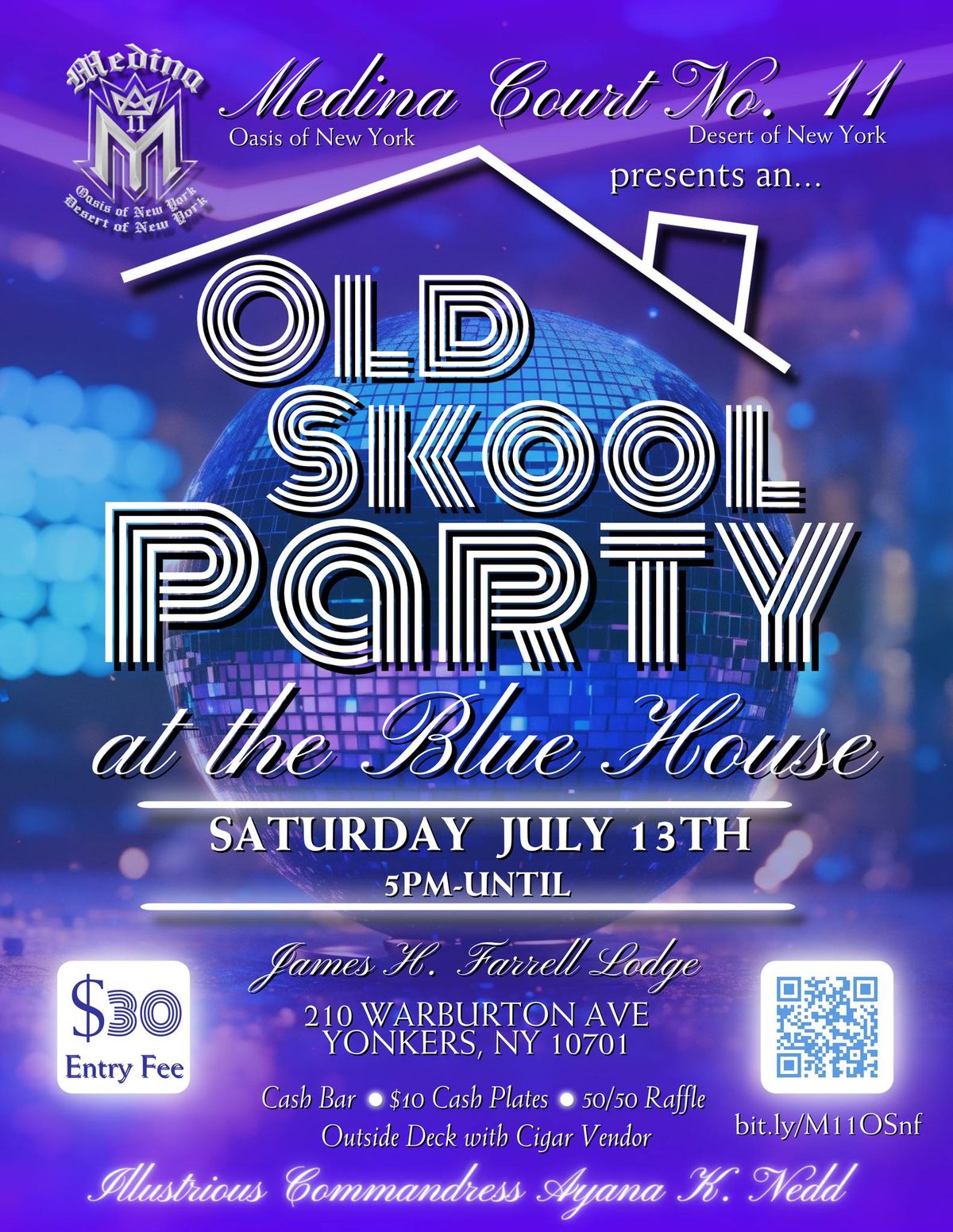 Old Skool House Party at the Blue House