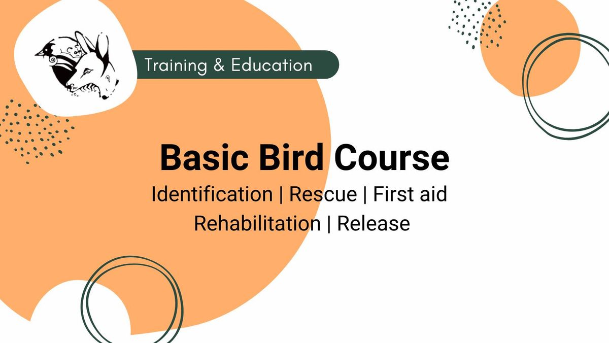 Basic Bird Rescue and Rehabilitation Course