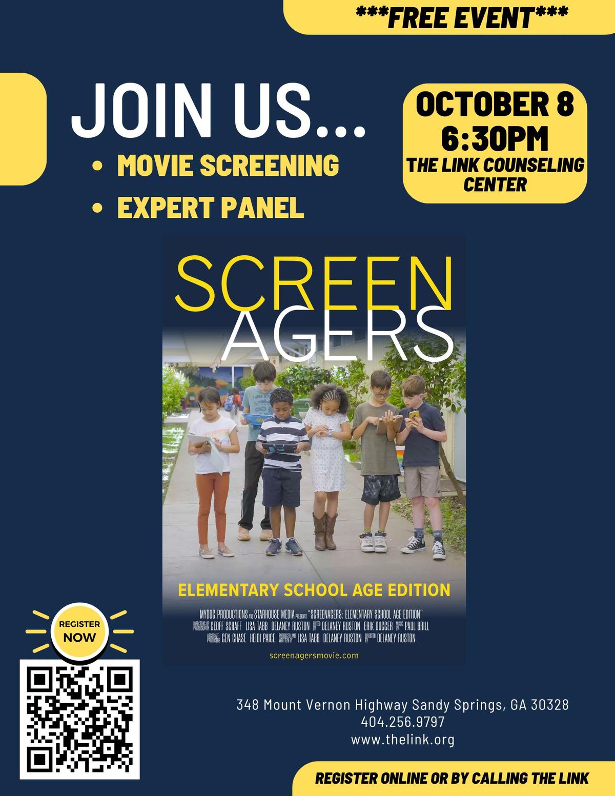 Free Movie Screening and Expert Panel Event!