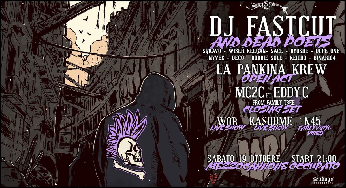 DJ FASTCUT & DEAD POETS LIVE @MEZZOCANNONE