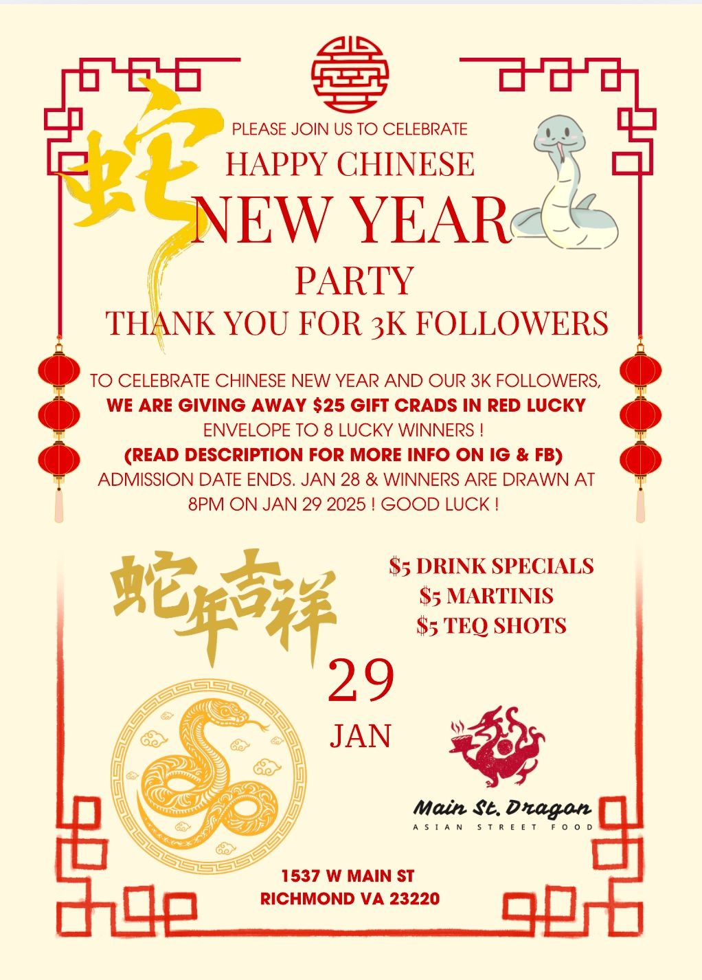 Chinese New Year Celebration