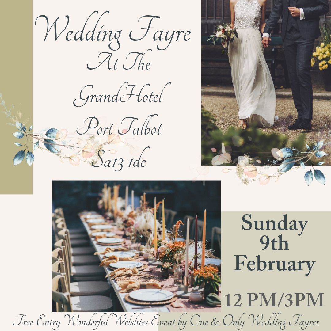 Wedding fayre at the grand hotel port talbot