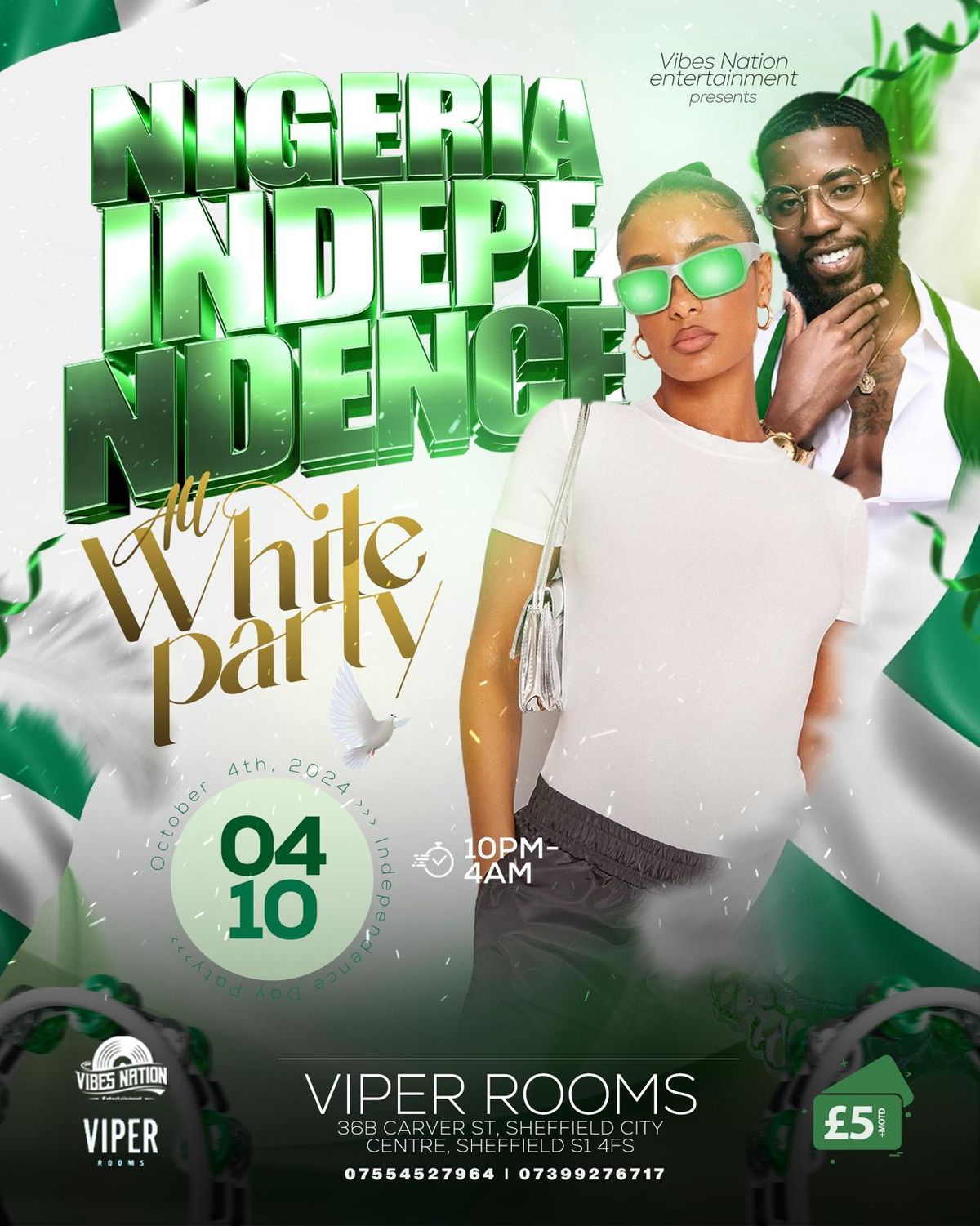 NIGERIA INDEPENDENCE PARTY- ALL WHITE AFFAIRS