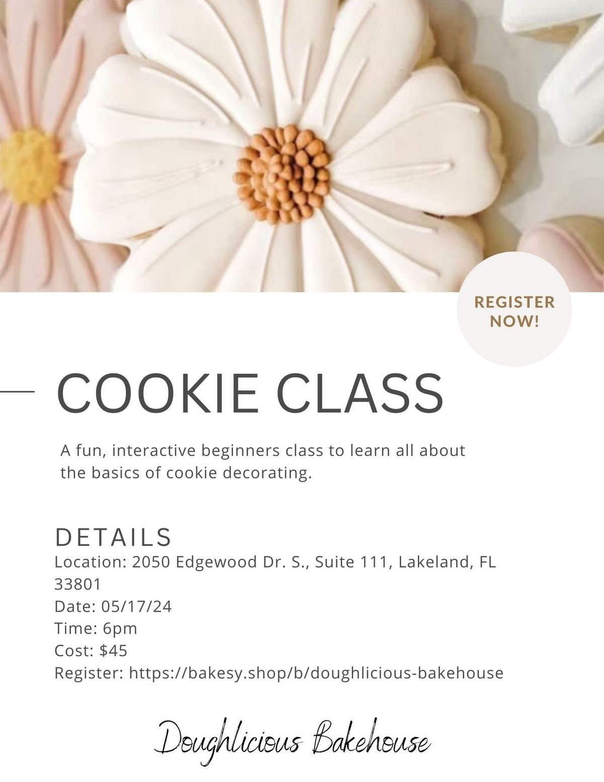 Beginner Cookie Class