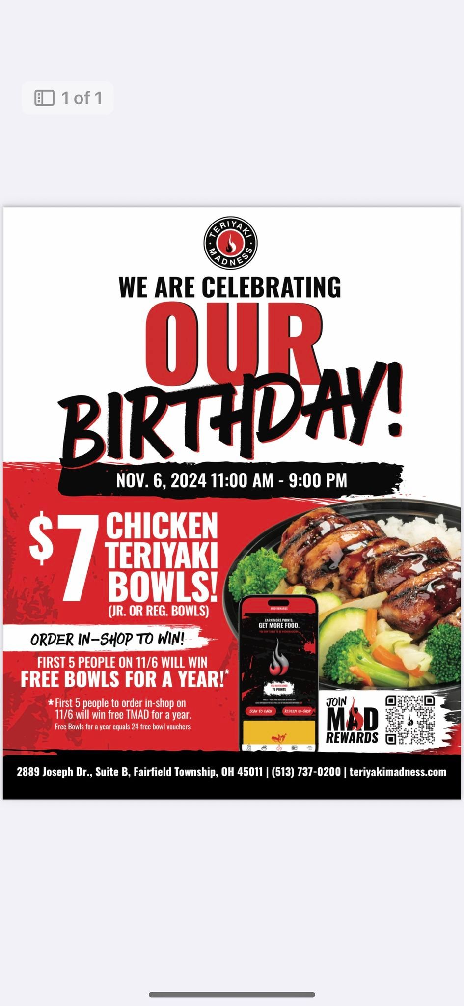 TERIYAKI MADNESS ANNIVERSARY 