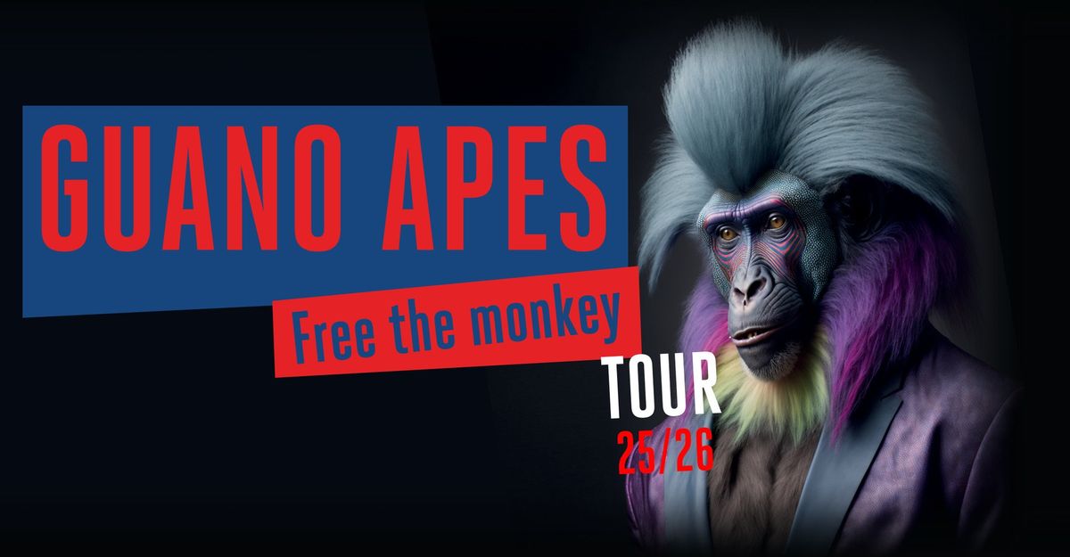 GUANO APES - Free The Monkey Tour 2025\/26 - PRAHA, Lucerna - NOV\u00dd TERM\u00cdN!