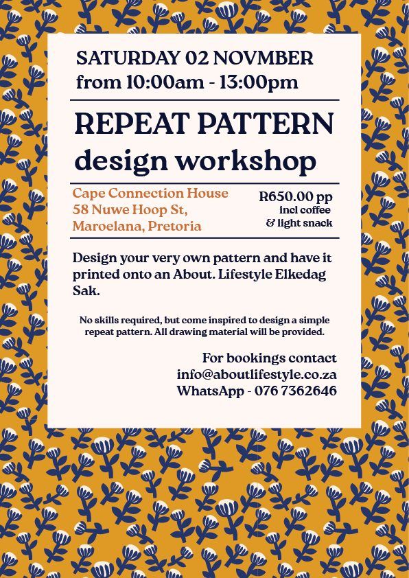 Repeat Pattern Design Workshop