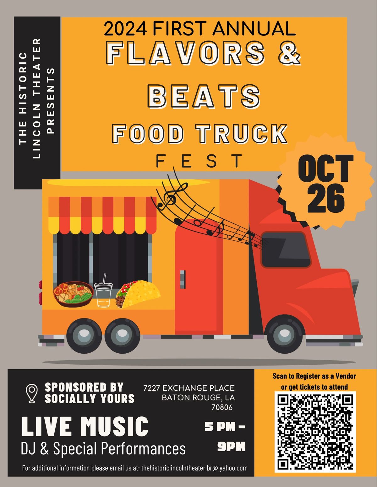 Flavors and Beats Food Truck Fest 