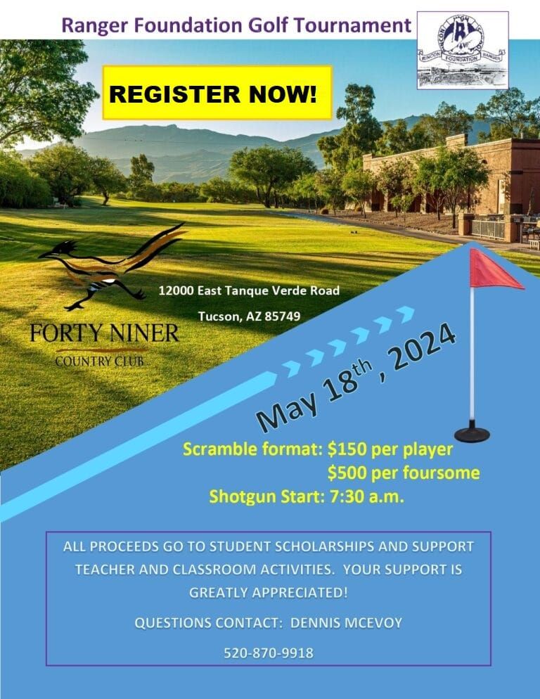 Rincon Ranger Foundation Golf Tournament Fundraiser