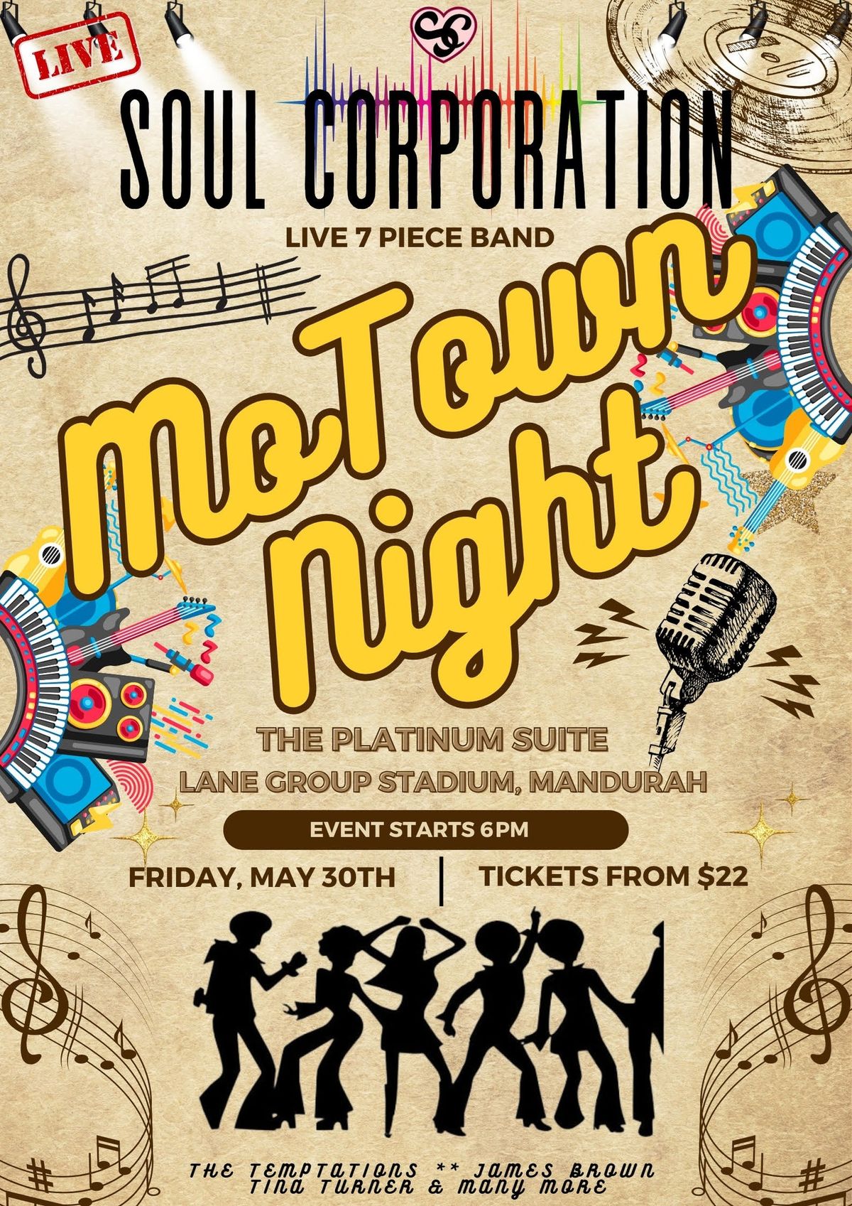 Motown Night in Mandurah