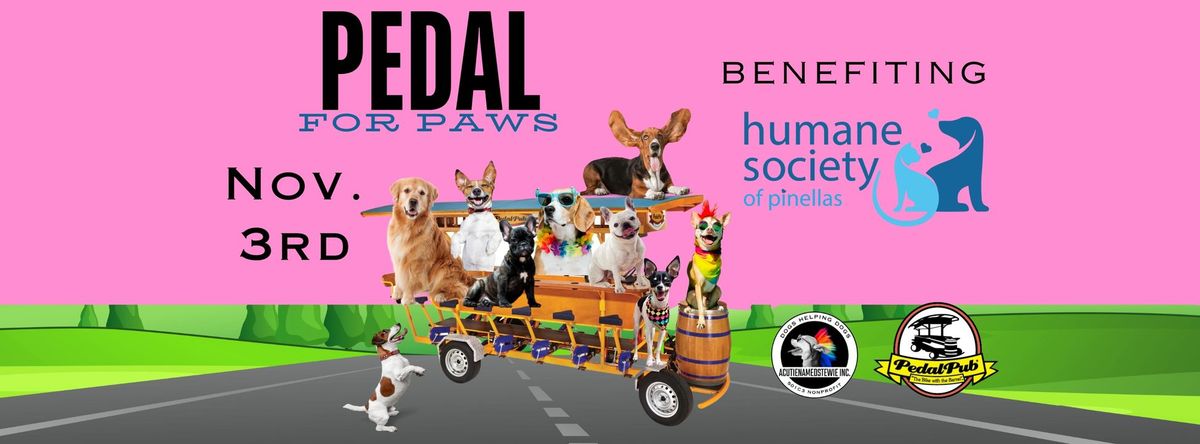 Pedal For Paws benefitting Humane Society of Pinellas