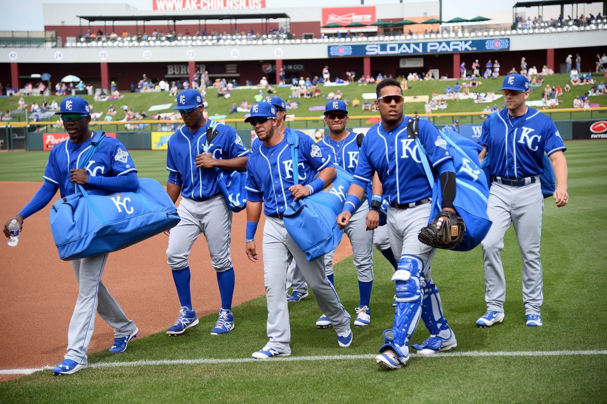 Spring Training - Kansas City Royals at Chicago Cubs