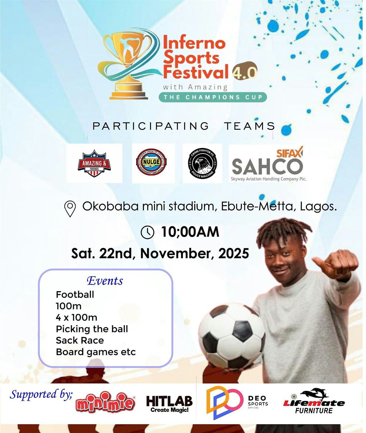 Inferno Sports Festival with Amazing 4.0  - THE CHAMPIONS CUP