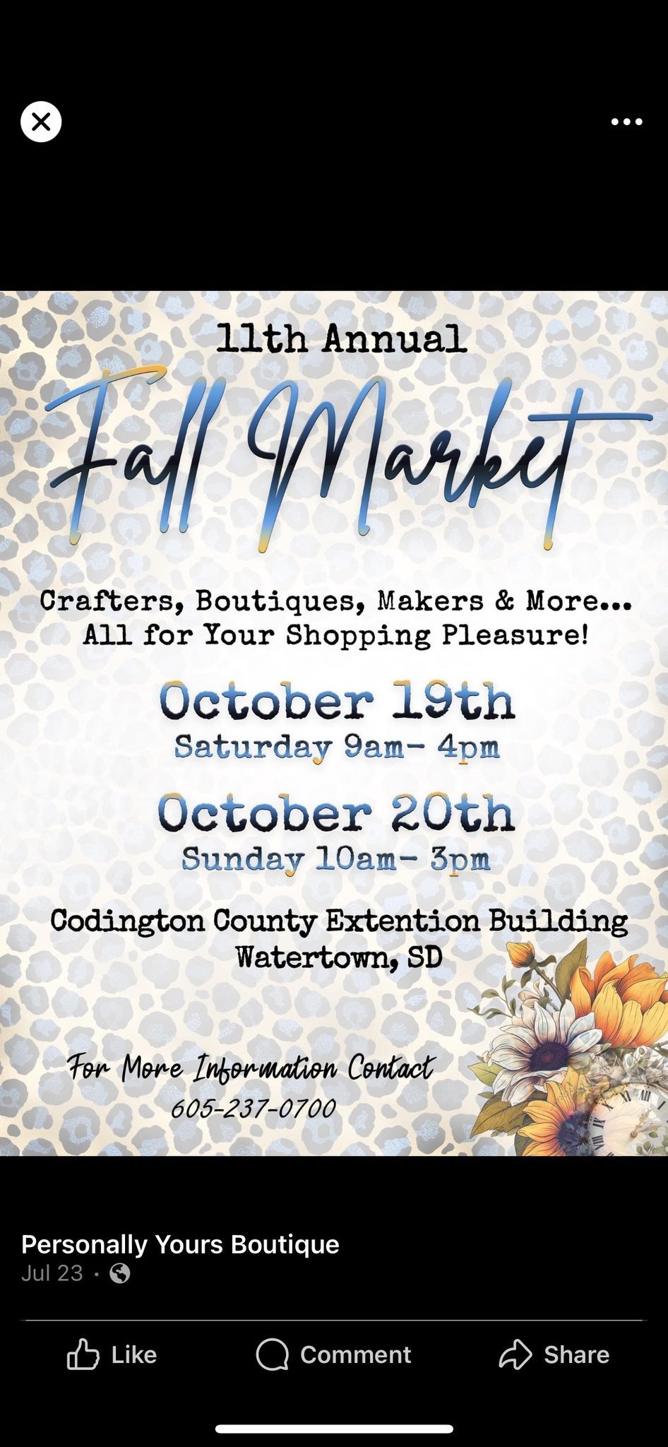 Watertown Fall Market