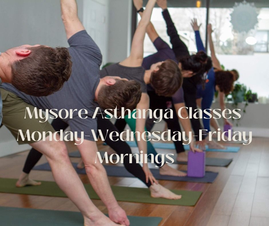 Mysore Style Yoga Wednesdays with Jamie Bollman