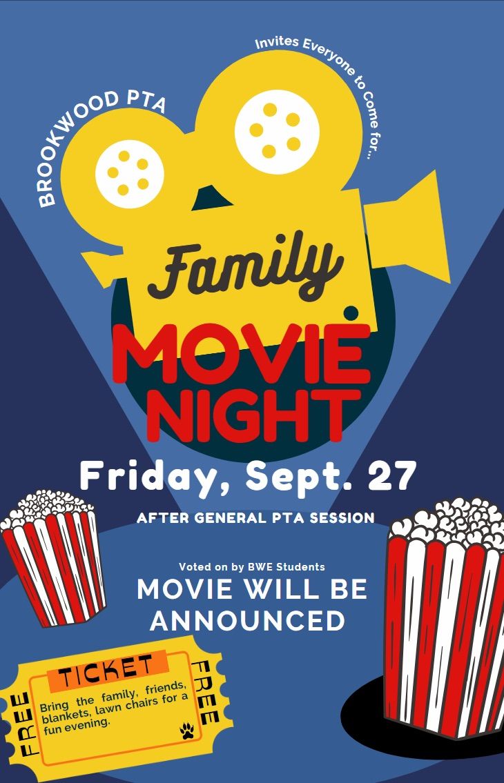 PTA General Session and Movie Night