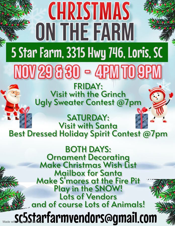 Christmas on the Farm 