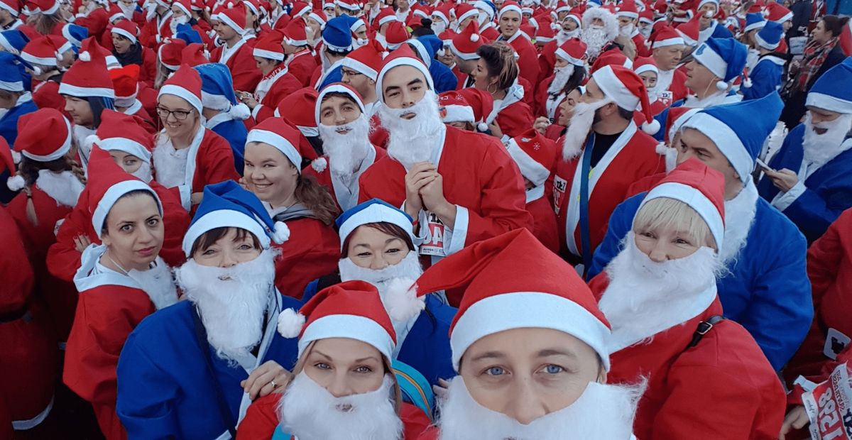 Run the Liverpool Santa Dash in aid of Stick 'n' Step