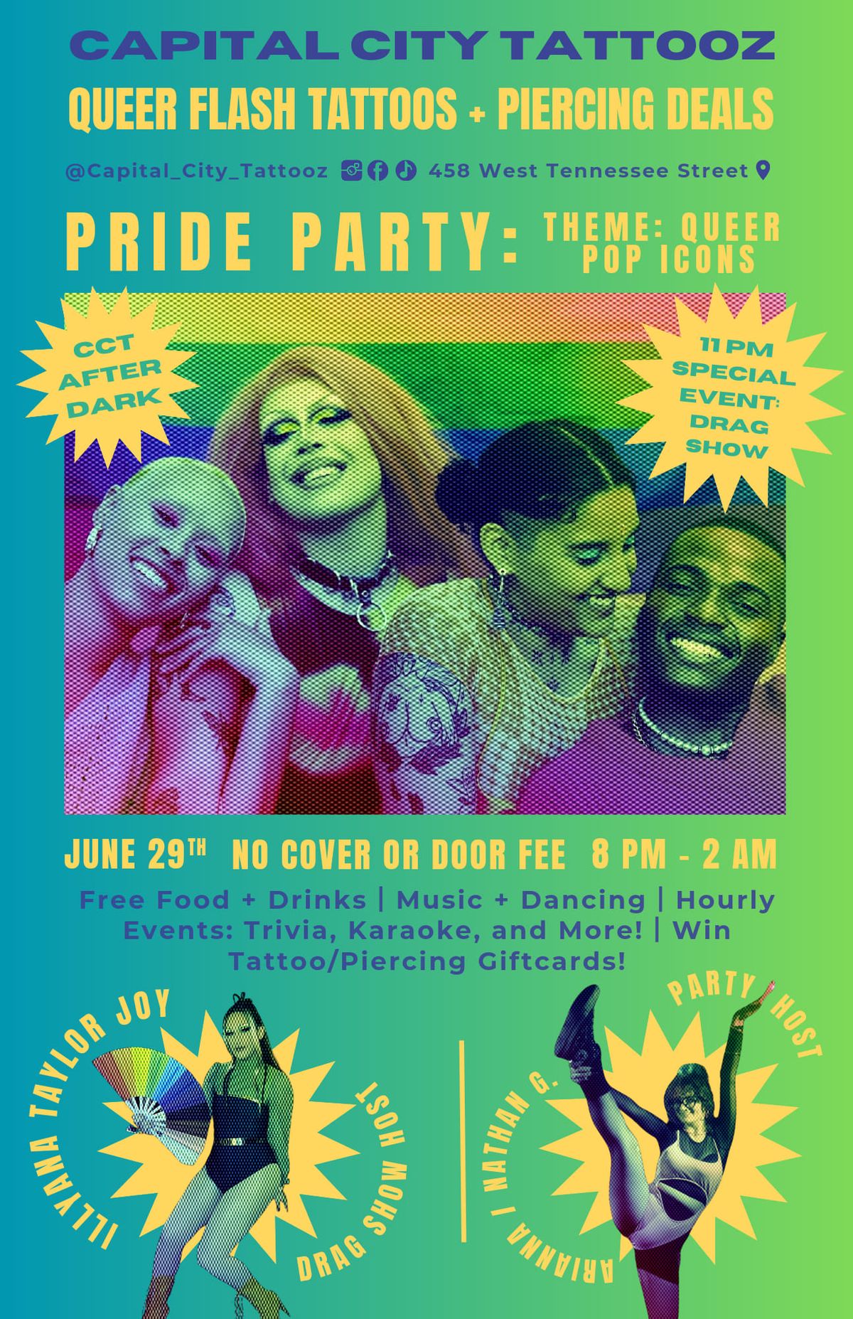 FREE Drag Show and Pride Party