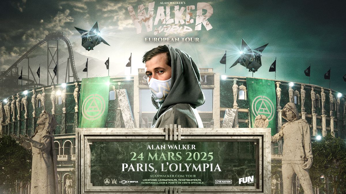 ALAN WALKER | L'Olympia, Paris - 24 mars 2025