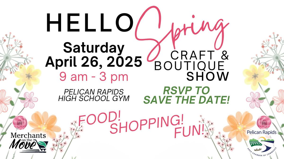 2025 Hello Spring Craft & Boutique Show