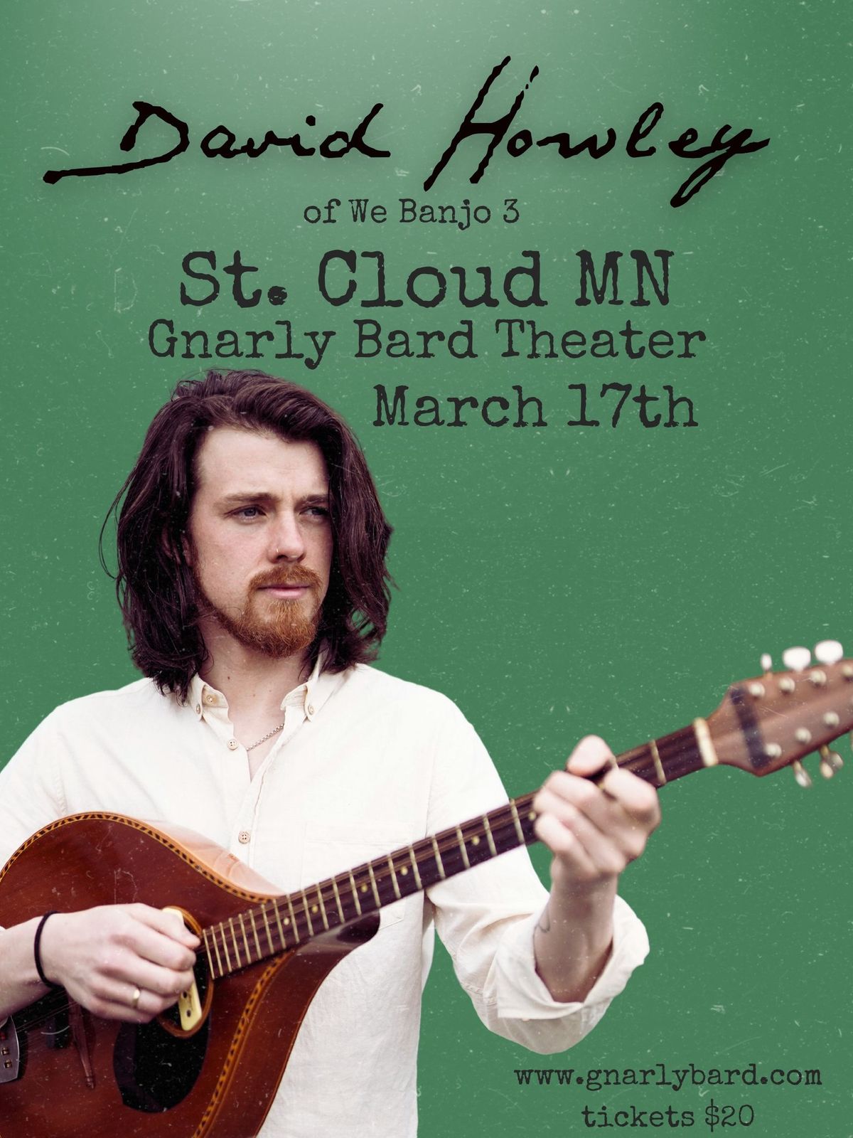 David Howley of We Banjo 3 Live on St. Patrick's Day!