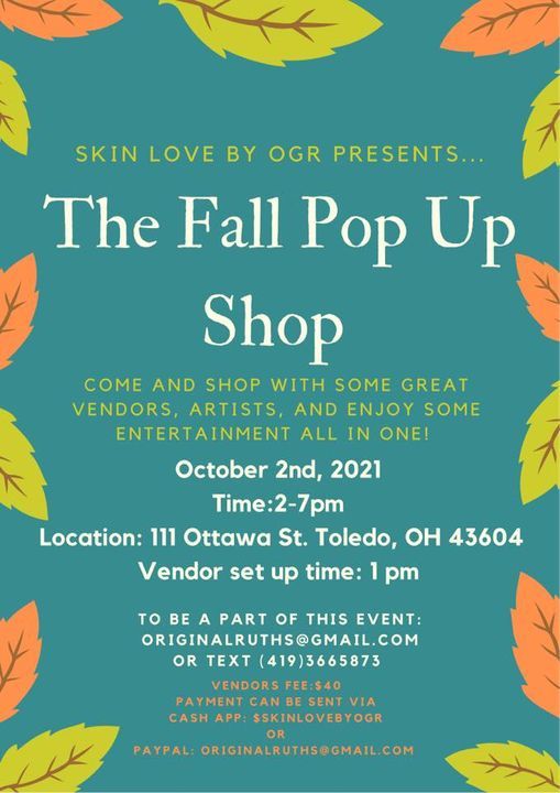 The Fall Pop Up Shop